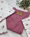๐ธ Pure Mul Cotton Embroidered Anarkali Set ๐ธ