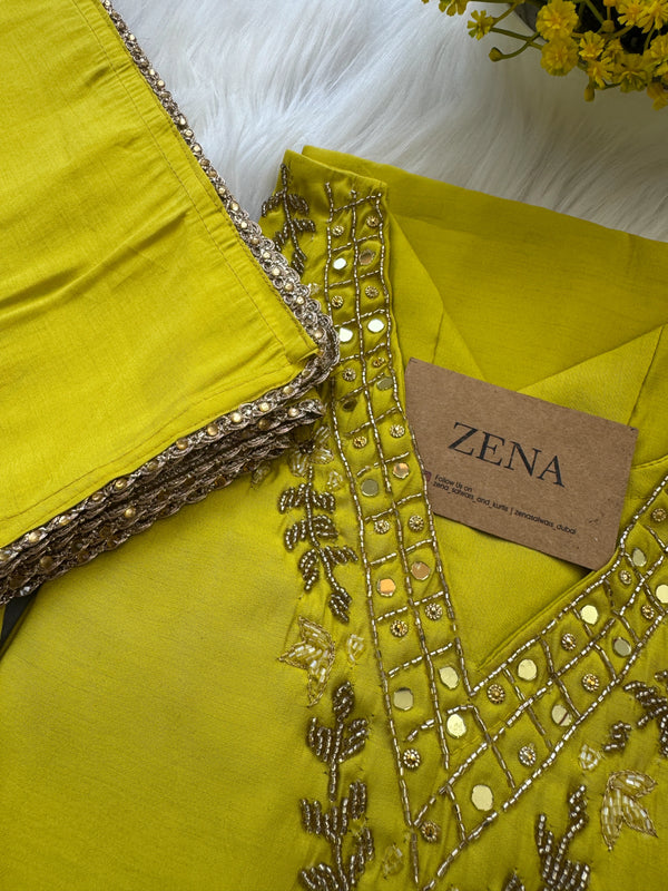 ✨ Organza Handwork Party Wear Suit ✨