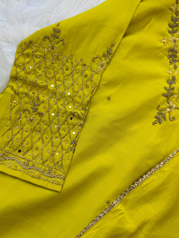 ✨ Organza Handwork Party Wear Suit ✨