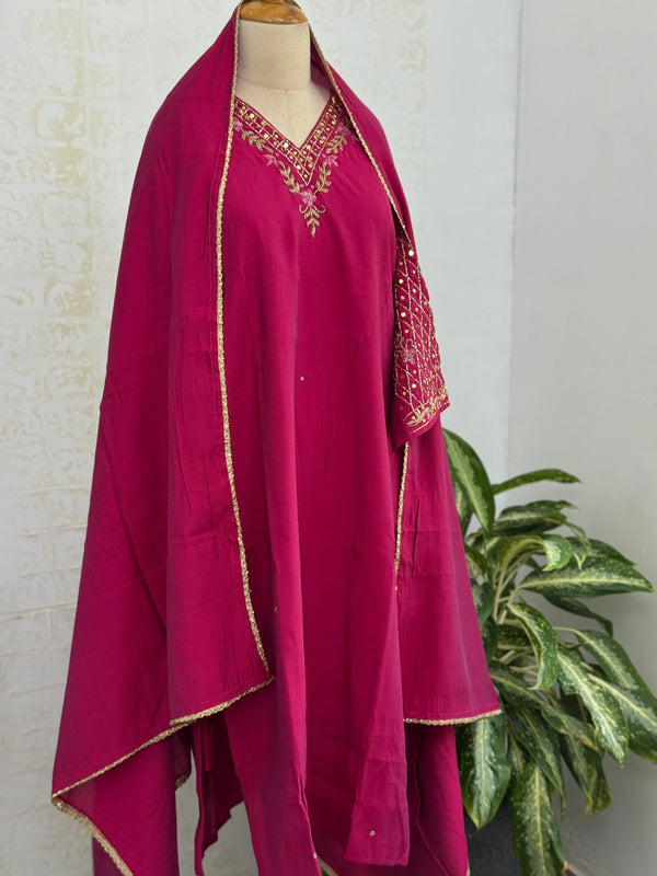 ✨ Organza Handwork Party Wear Suit ✨