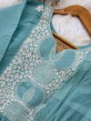 🌙 Mul Chanderi Embroidered Anarkali Set 🌙