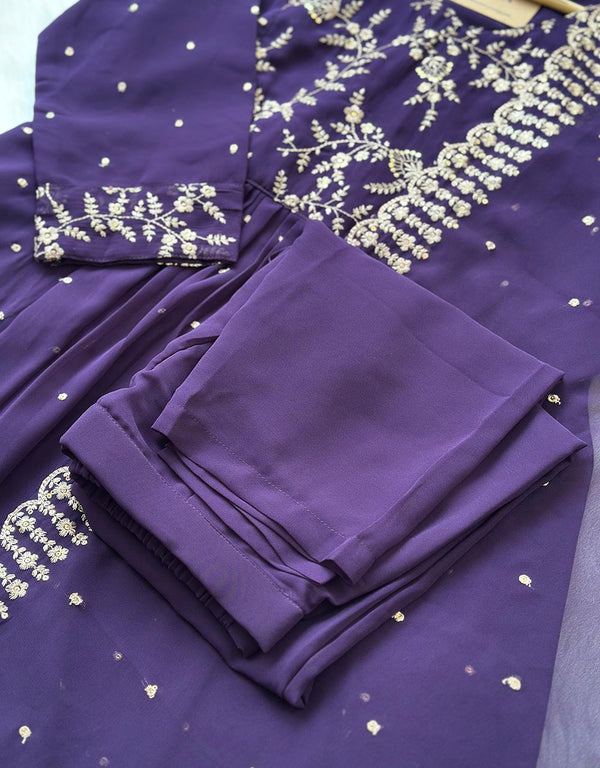 Ready-to-Wear Georgette Anarkali Kurti Set ๐