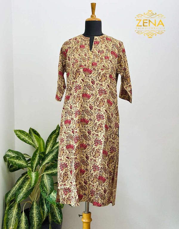 Pure Cotton Casual Wear Kurti 🌟