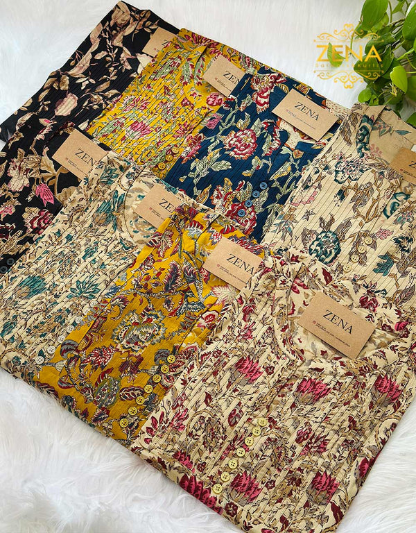 Pure Cotton Casual Wear Kurti 🌟