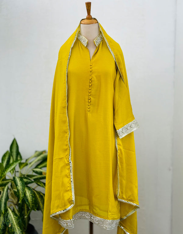 Ready-to-Wear Georgette Kurti Set - Graceful Elegance 🌟