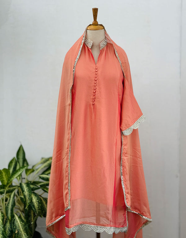 Ready-to-Wear Georgette Kurti Set - Graceful Elegance 🌟