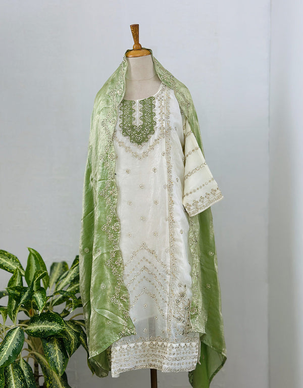 Shimmer Silk Ready-to-Wear Party Wear Suit ✨