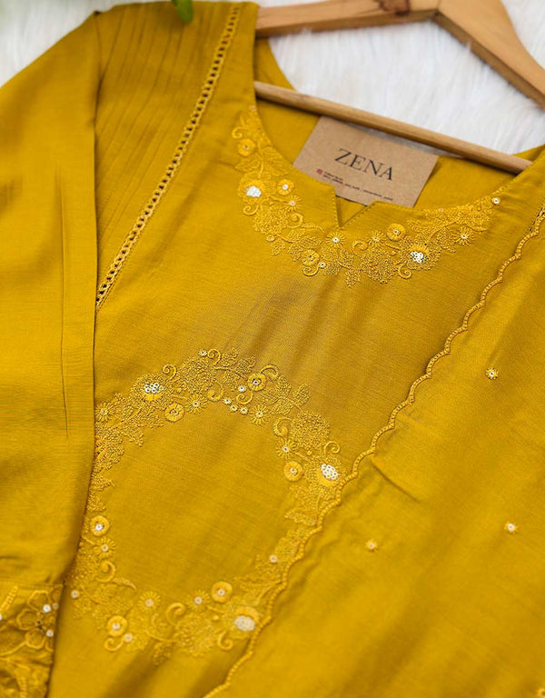 Ready to Wear Pure Muslin Anarkali Kurti Set ✨