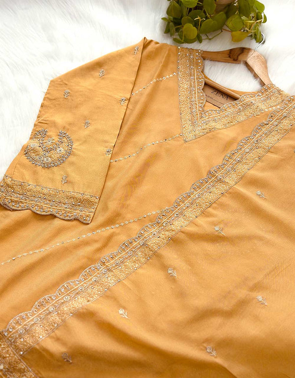 Ready-to-Wear Partywear Kurti Set - Luxe Silk Elegance ✨