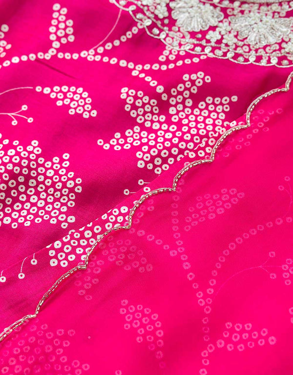 Ready-to-Wear Muslin Kurti Set with Organza Dupatta ๐