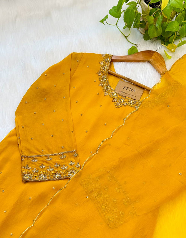 Ready-to-Wear Hand Work Kurti Set - Effortless Elegance 🌟