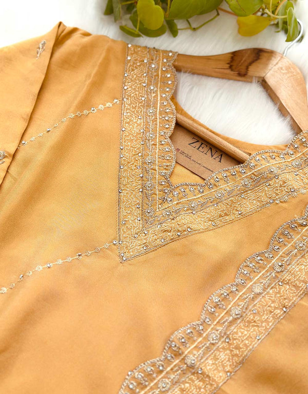 Ready-to-Wear Partywear Kurti Set - Luxe Silk Elegance ✨