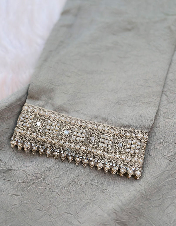 Ready to Wear Crushed Tissue Silk Kurti Set ✨