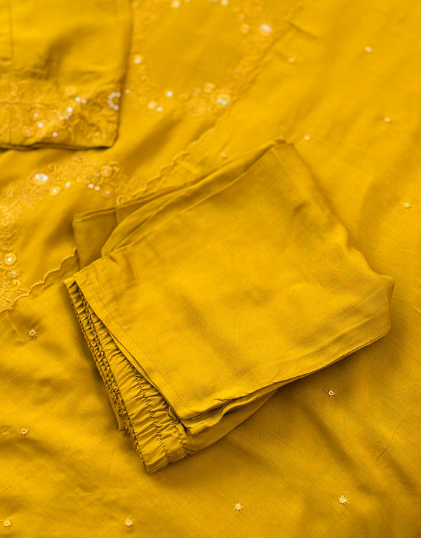 Ready to Wear Pure Muslin Anarkali Kurti Set ✨