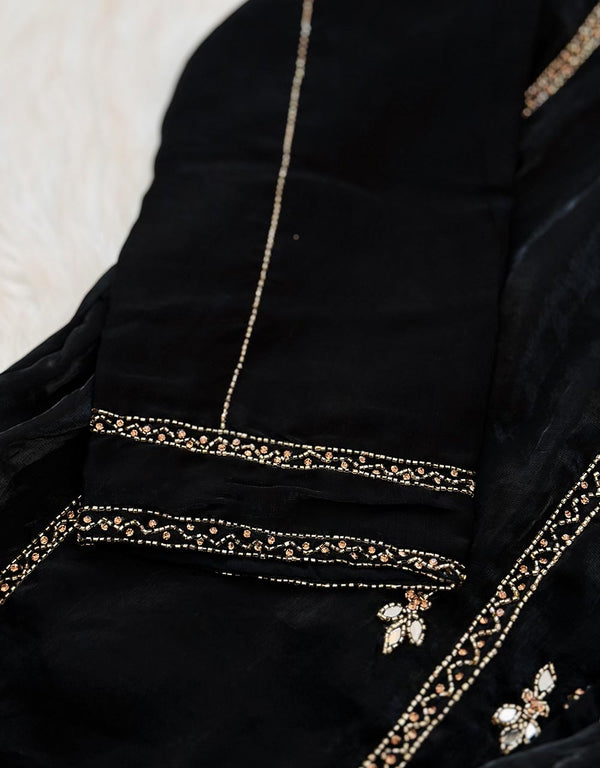 Ready to Wear Hand Work Kurti Set with Real Mirror Work ✨