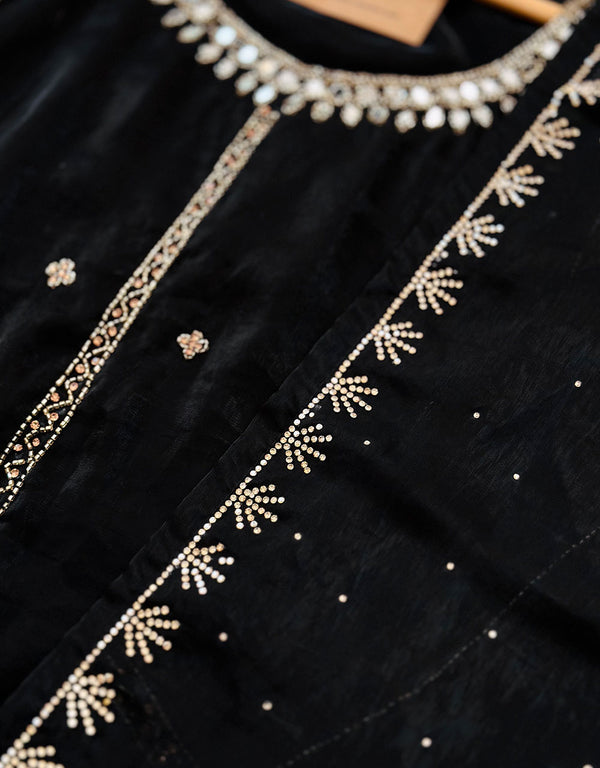 Ready to Wear Hand Work Kurti Set with Real Mirror Work ✨