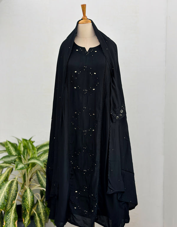 Ready to Wear Pure Muslin Anarkali Kurti Set ✨