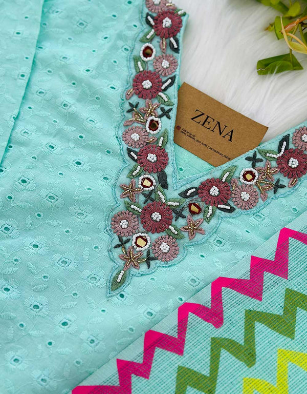 Ready-to-Wear Cotton Hacoba Kurti Set π