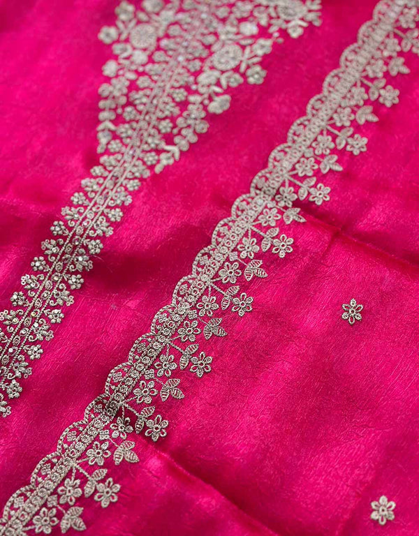 Unstitched Shimmer Party Wear Kurti Set ✨