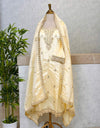 Elegant Ready-to-Wear Tissue Silk Suit with Palazzo Pants π