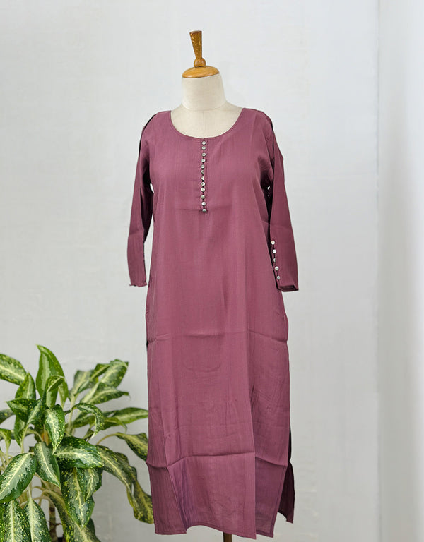Casual Wear Rayon Kurti – Effortless Comfort & Style 🌸