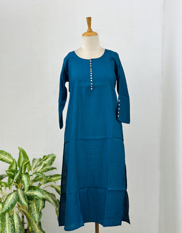 Casual Wear Rayon Kurti – Effortless Comfort & Style 🌸