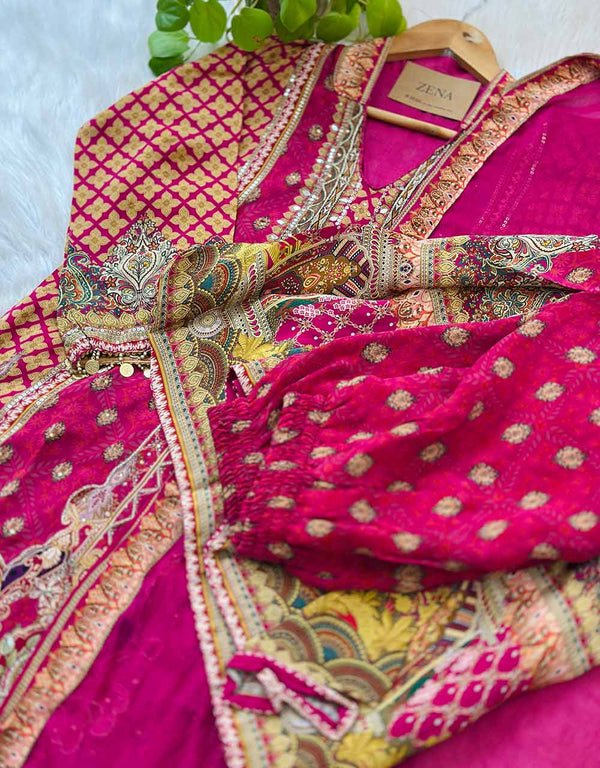 READY TO WEAR PURE CREPE KURTI SET – Effortless Elegance & Grace ✨