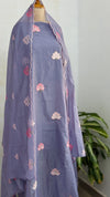 Premium Mul Chanderi Embroidered Unstitched Suit – Redefining Ethnic Elegance