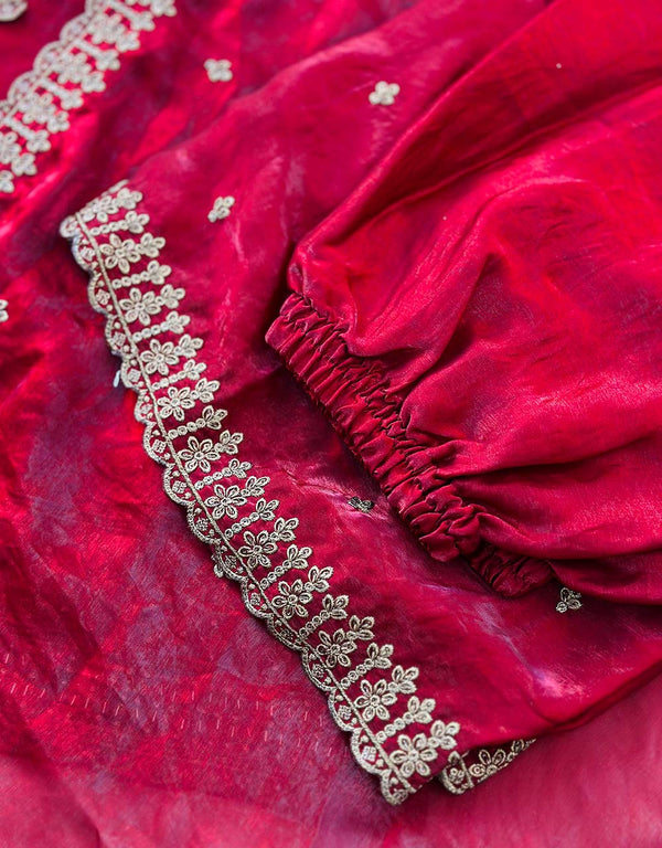 Ready to Wear Shimmer Silk Party Wear Suit – Dazzle with Elegance ✨