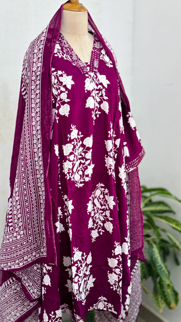 Ready to Wear Pure Cotton Kurti Set 🌿