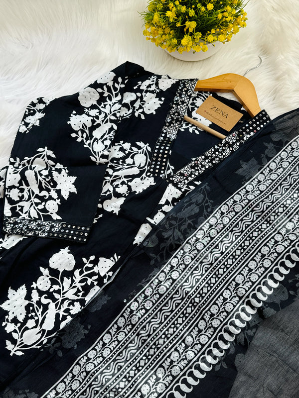 Ready to Wear Pure Cotton Kurti Set 🌿