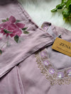 Pure Chinon Handwork Kurti Set – Subtle Luxury for Every Occasion