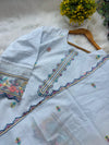 🌙 Pure Cotton Pakistani Kurti Set with Embroidery 🌙