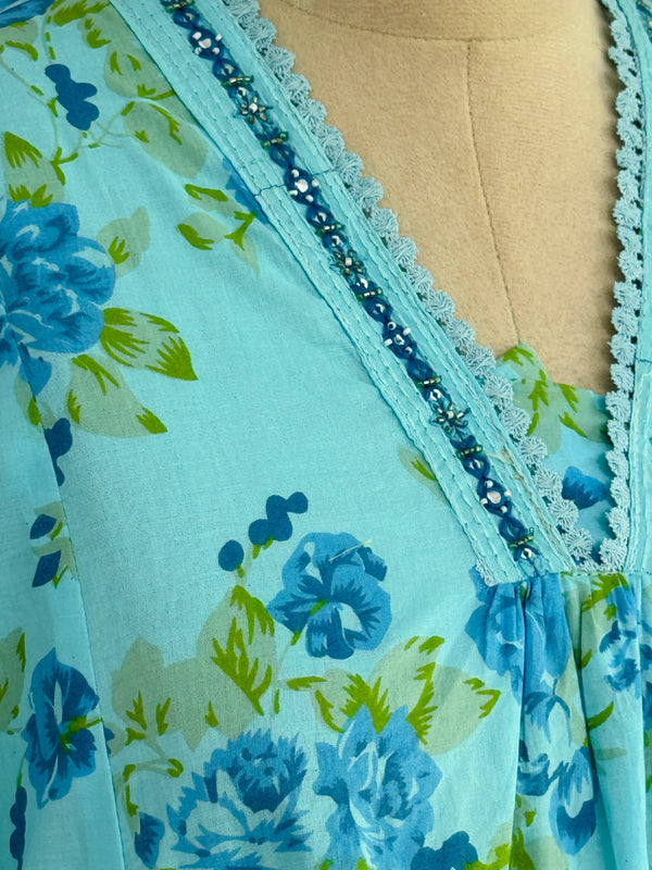 Pure Cotton A-Line Kurti Set – Comfortable & Stylish Daily Wear