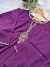 Mul Chanderi Hand Work Kurti Set – Elegant Ethnic Wear 🌸