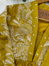 Pure Cotton Embroidered Anarkali Set – Elegant Ready-to-Wear Outfit
