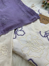 Pure Mul Cotton Embroidered Kurti Set