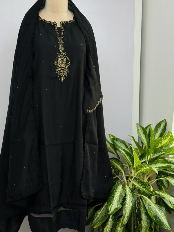 Mul Chanderi Hand Work Kurti Set – Elegant Ethnic Wear 🌸