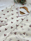 ✨ Pure Mul Chanderi Embroidered Anarkali Set ✨