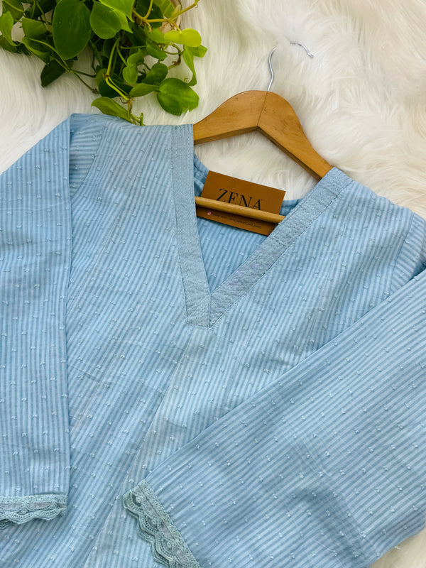 Premium Mul Cotton A-Line Kurti Set – Elegant Ethnic Wear