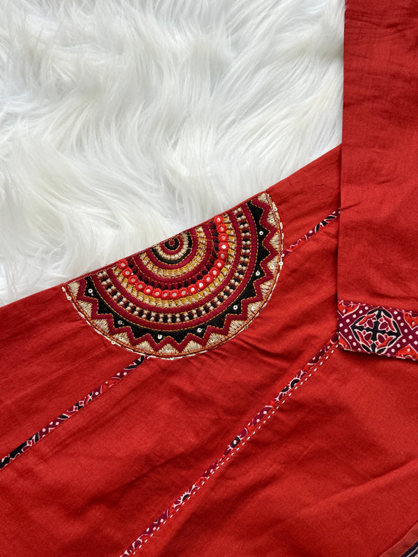 Pure Cotton A-Line Kurti Set – Effortless Everyday Elegance