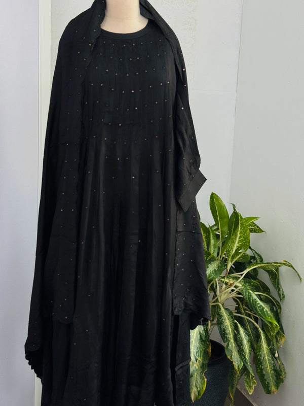 Mul Cotton Anarkali Kurti Set