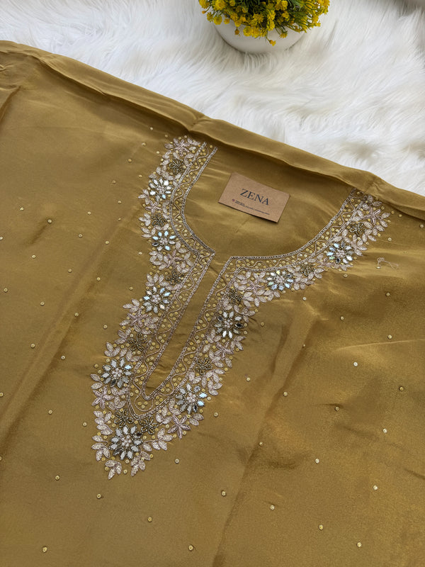 ✨ Pure Tissue Silk Handwork Party Wear Suit ✨