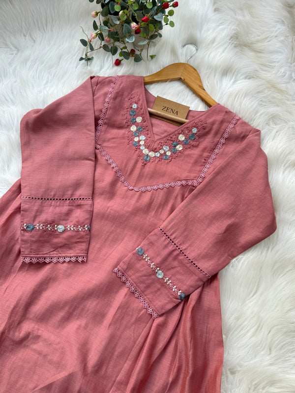 Premium Mul Chanderi Anarkali Set – Luxurious Ready-to-Wear Ethnic Outfit