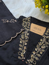 ✨ Premium Mul Cotton Hand-Detailed Anarkali Set ✨