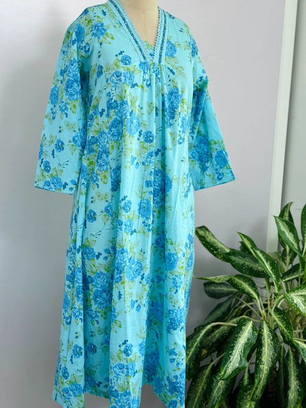 Pure Cotton A-Line Kurti Set – Comfortable & Stylish Daily Wear