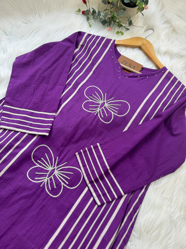 Pure Cotton Kurti Set – Elegant & Comfortable Daily Wear