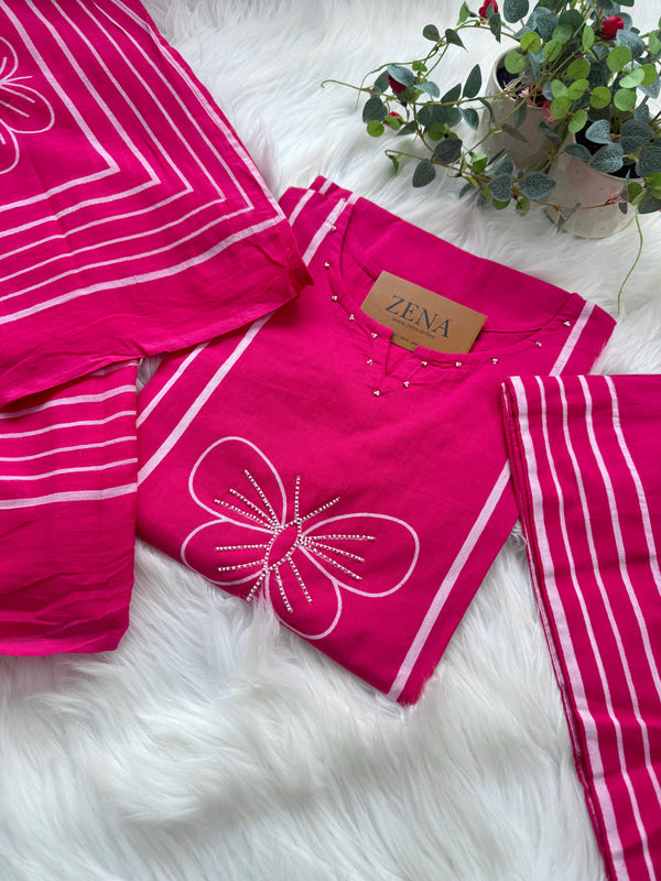 Pure Cotton Kurti Set – Elegant & Comfortable Daily Wear