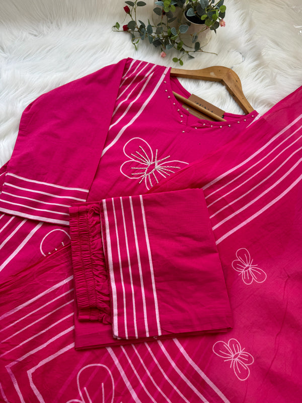 Pure Cotton Kurti Set – Elegant & Comfortable Daily Wear