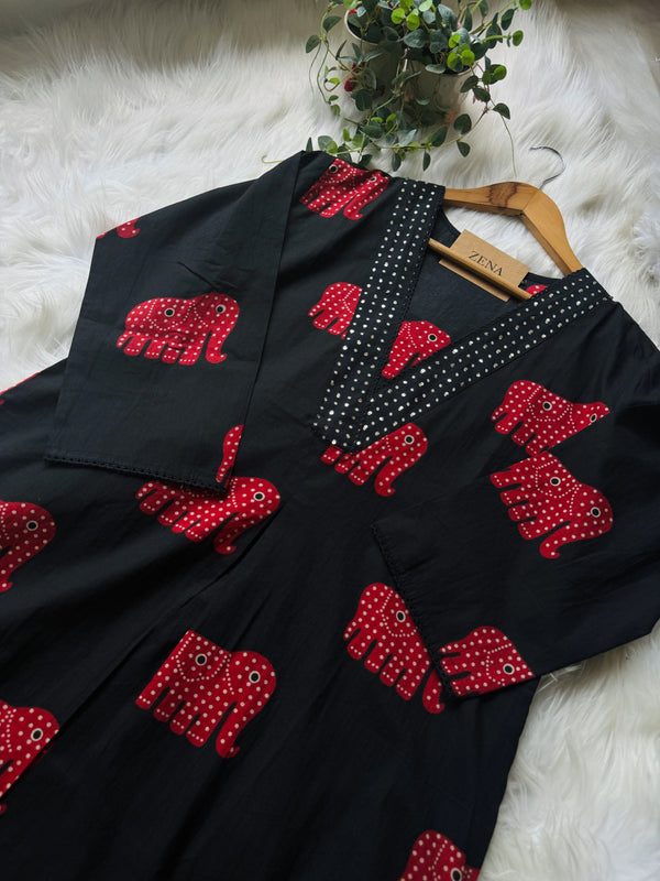 Pure Cotton Kurti Set – Everyday Comfort & Style 🌿